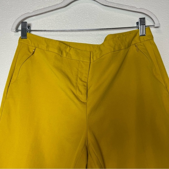 Alfani Yellow Gold Capri Pants Size 10 - Picture 5 of 17
